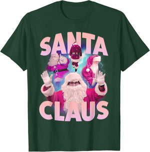 Vintage Christmas Santa Claus Bootleg 90s Hip Hop Rapper T-Shirt - T-Shirt | Forest