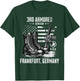 SoldierTees 3rd Armored Division Frankfurt Germany Military Veteran , Small, Black T-Shirt - T-Shirt | Forest