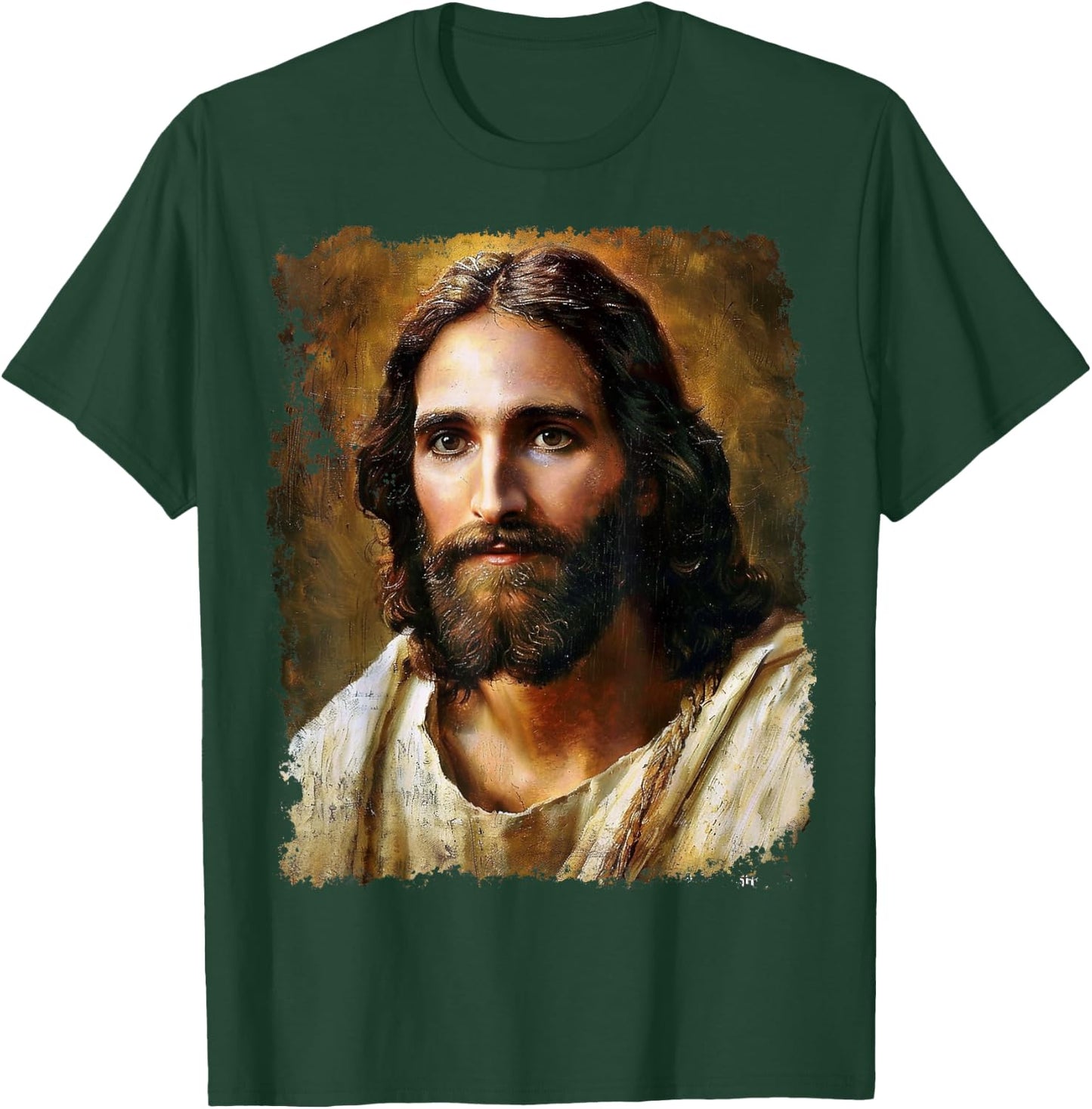 Jesus Christ Face T-Shirt - T-Shirt | Forest