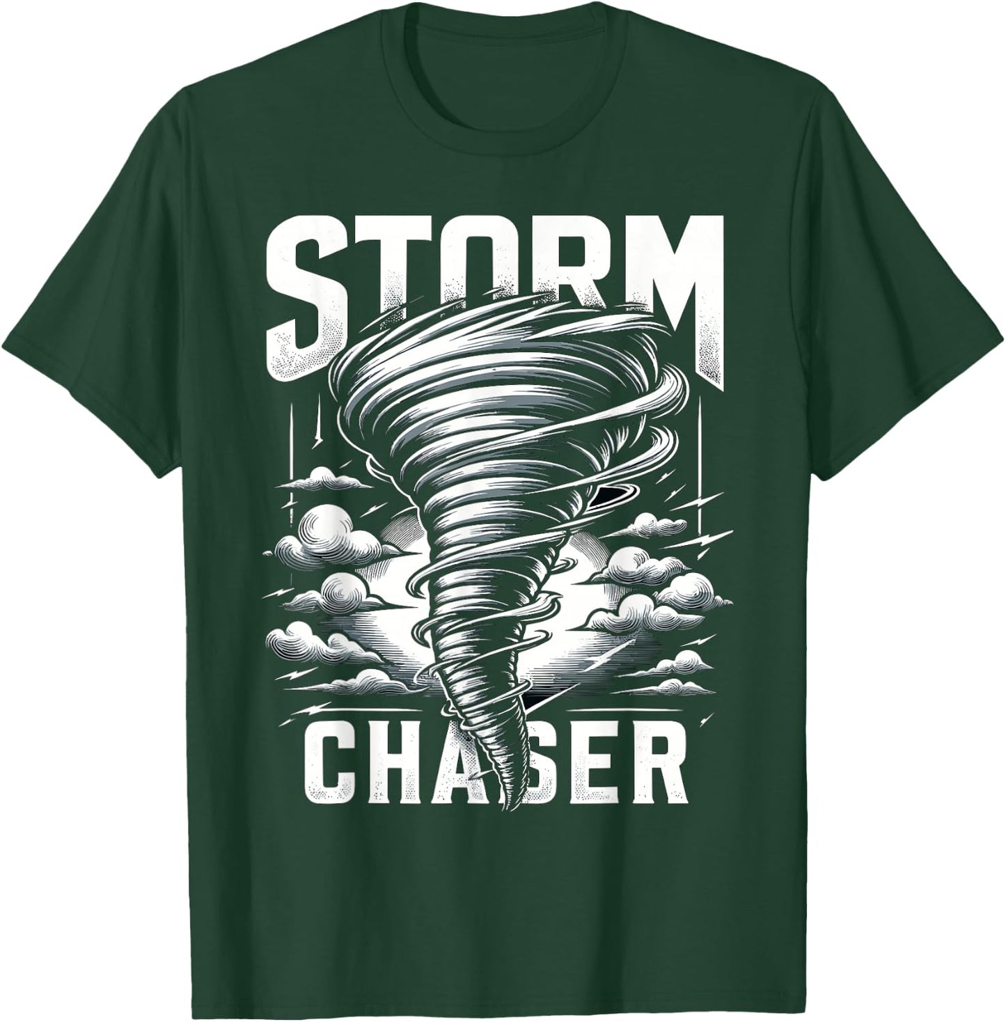 Storm Chaser Storm Chasing Meteorologists Meteorology T-Shirt - T-Shirt | Forest