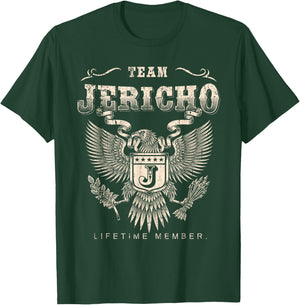 Team Jericho Lifetime Member - Jericho Name T-Shirt - T-Shirt | Forest