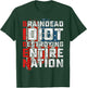 Biden BrainDead Idiot Destroying Entire Nation USA Flag T-Shirt - T-Shirt | Forest
