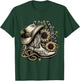 Western Cowboy Boot Horseshoe Sunflower Rope Cowgirl country , Small, Black T-Shirt - T-Shirt | Forest