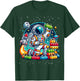 Master Builder Space Astronaut Building Blocks Bricks Boys T-Shirt - T-Shirt | Forest