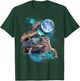 3 Moon Gecko Funny Reptile Leopard Lizard Geckos Art Novelty T-Shirt - T-Shirt | Forest