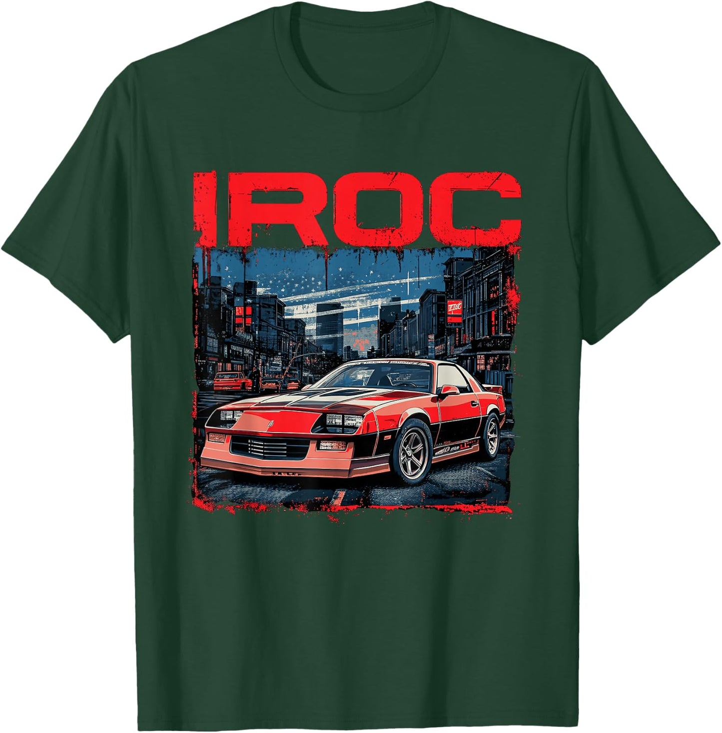 IROC 1980's, IROC-Z Muscle Car American Muscle Retro classic T-Shirt - T-Shirt | Forest