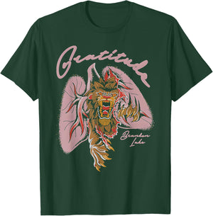 Funny Quote Gratitude God Christian Faith Inspirational T-Shirt - T-Shirt | Forest
