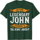 John Personal Name Funny John First Name T-Shirt - T-Shirt | Forest