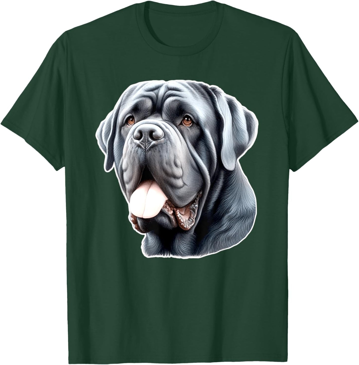 Neapolitan Mastiff Dog Men Women Kids T-Shirt - T-Shirt | Forest