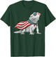 Bearded Dragon 4th of July US American Flag Patriotic T-Shirt - T-Shirt | Forest