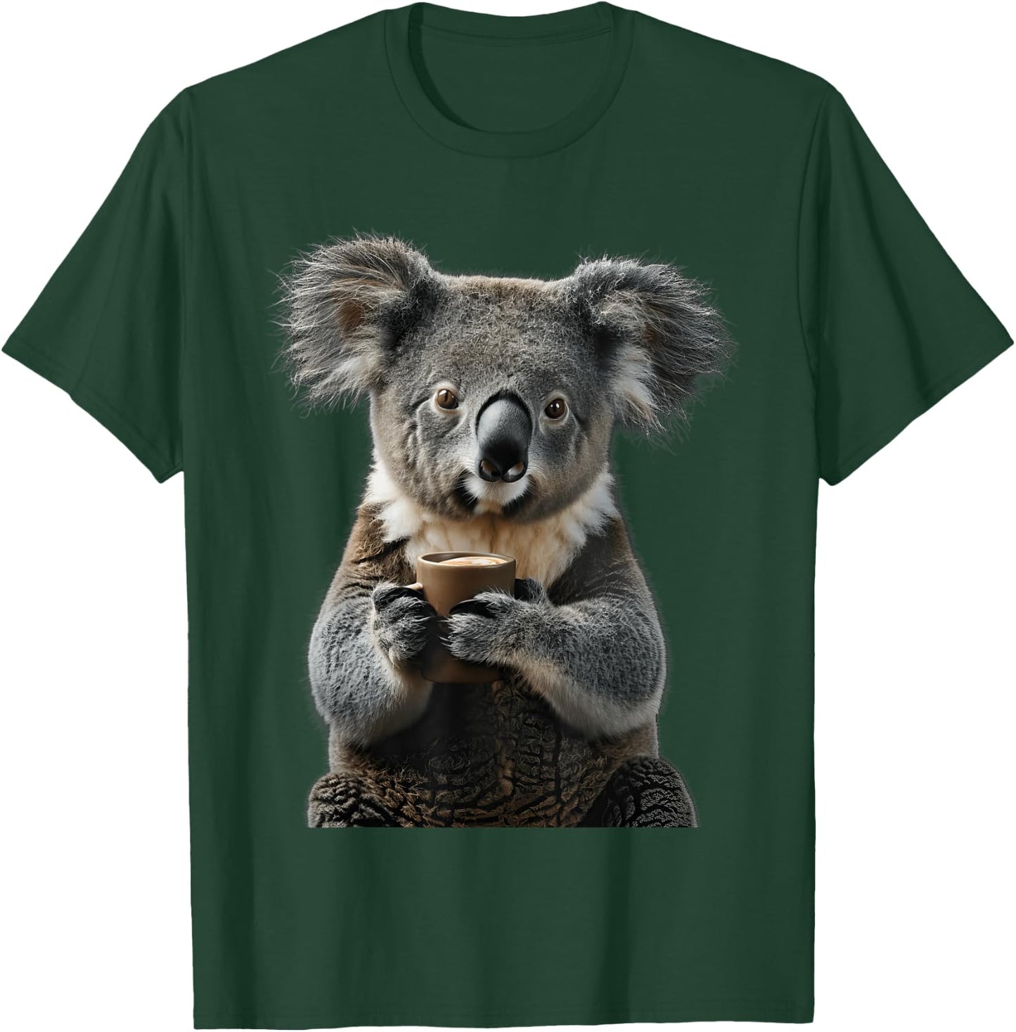 Koala Coffee T-Shirt - T-Shirt | Forest