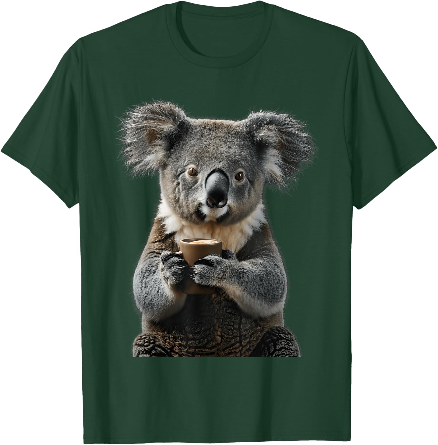 Koala Coffee T-Shirt - T-Shirt | Forest