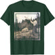 Op under Fjeldet toner en Lur - Kittelsen Black Metal Art T-Shirt - T-Shirt | Forest