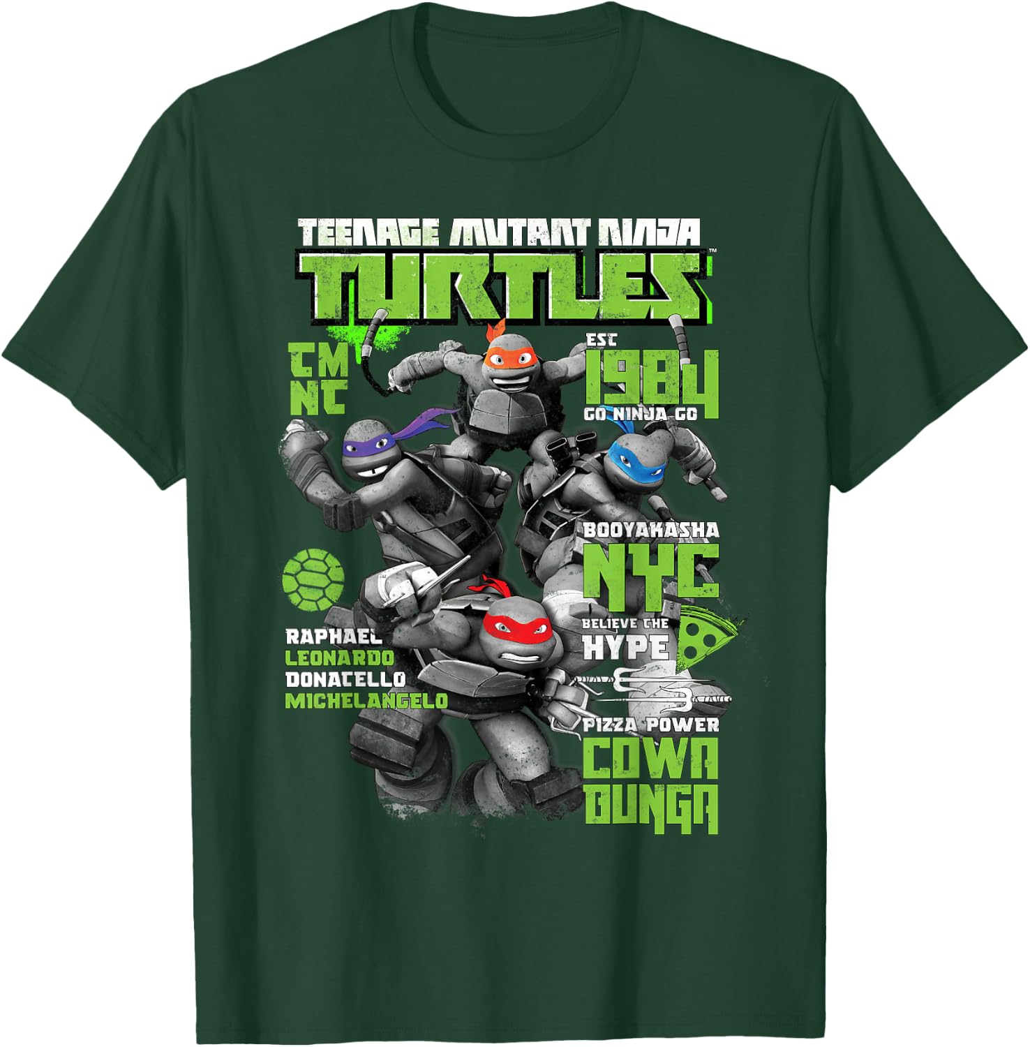 Teenage Mutant Ninja Turtles Magazine Cover T-Shirt - T-Shirt | Forest