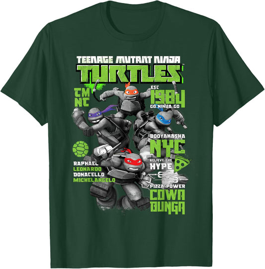 Teenage Mutant Ninja Turtles Magazine Cover T-Shirt - T-Shirt | Forest