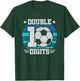 Soccer Boy Birthday 10 Year Old Double Digits 10th Birthday T-Shirt - T-Shirt | Forest