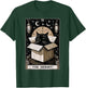 The Hermit Tarot Card Cat Lover Funny Cat T-Shirt - T-Shirt | Forest