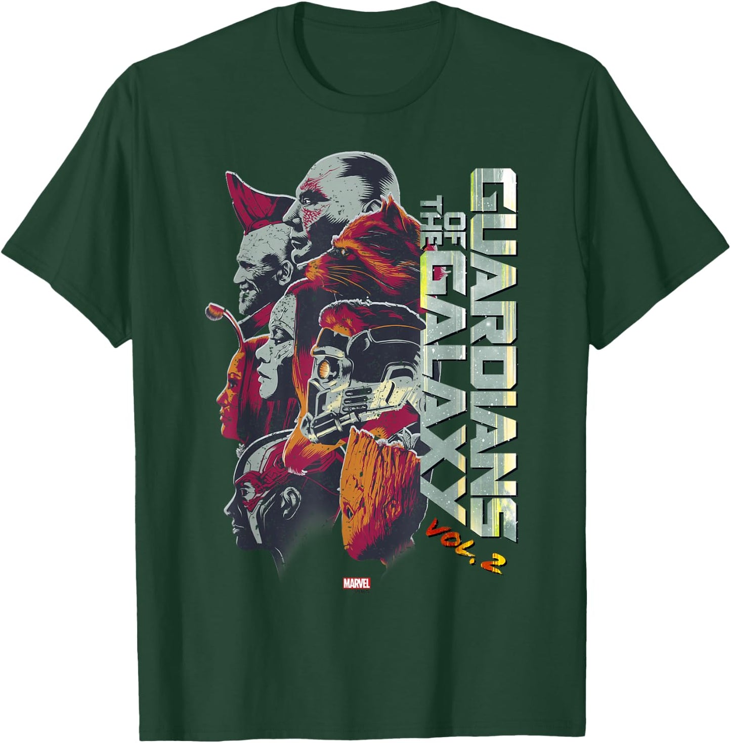 Marvel Guardians of The Galaxy Vol 2 Epic Team Profiles T-Shirt - T-Shirt | Forest