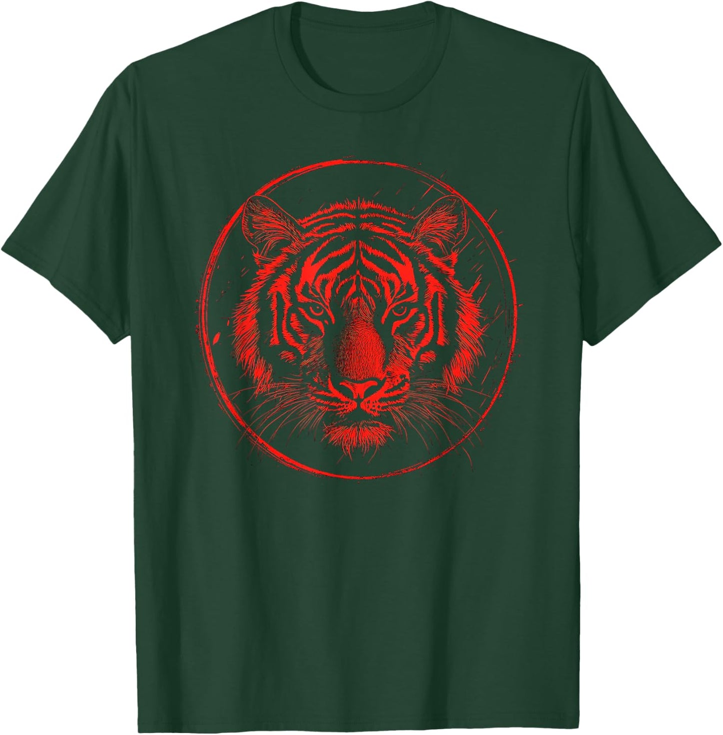Shotokan Tigers Karate Modern Graphic T-Shirt - T-Shirt | Forest