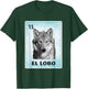El Lobo Mexican Wolf Cards T-Shirt - T-Shirt | Forest