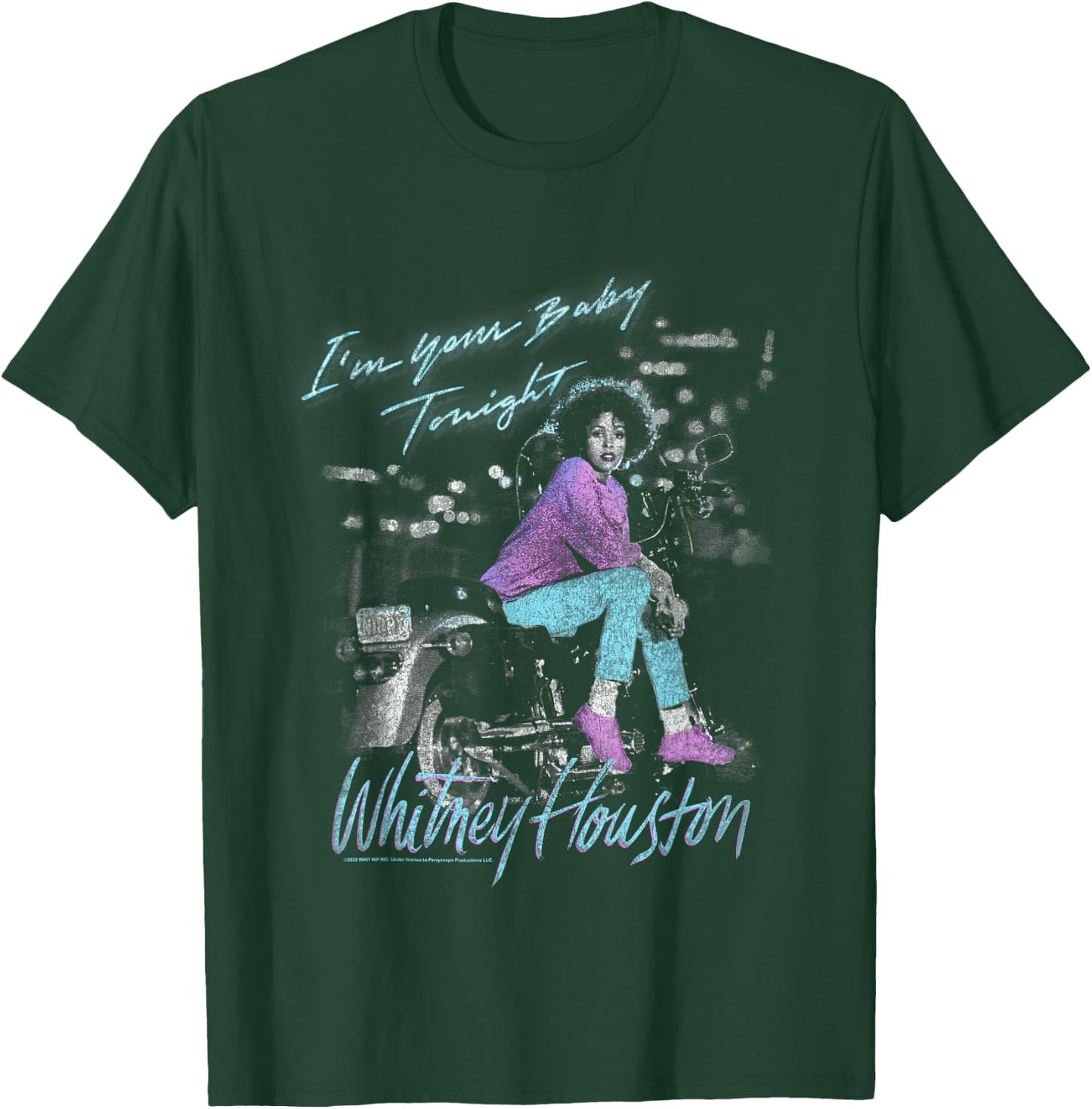 Whitney Houston Baby Tonight T-Shirt - T-Shirt | Forest