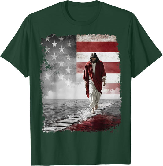 King Jesus Christ T-Shirt - T-Shirt | Forest