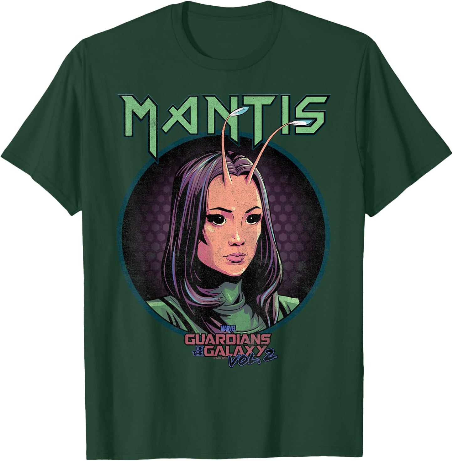 Marvel Guardians of The Galaxy Vol 2 Mantis Rock Portrait T-Shirt - T-Shirt | Forest