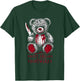 Terrifying Teddy Spooky Plush Horror Teddy Bear Scary T-Shirt - T-Shirt | Forest