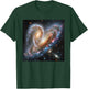 Milky Way and Andromeda Galactic Star Crash T-Shirt - T-Shirt | Forest