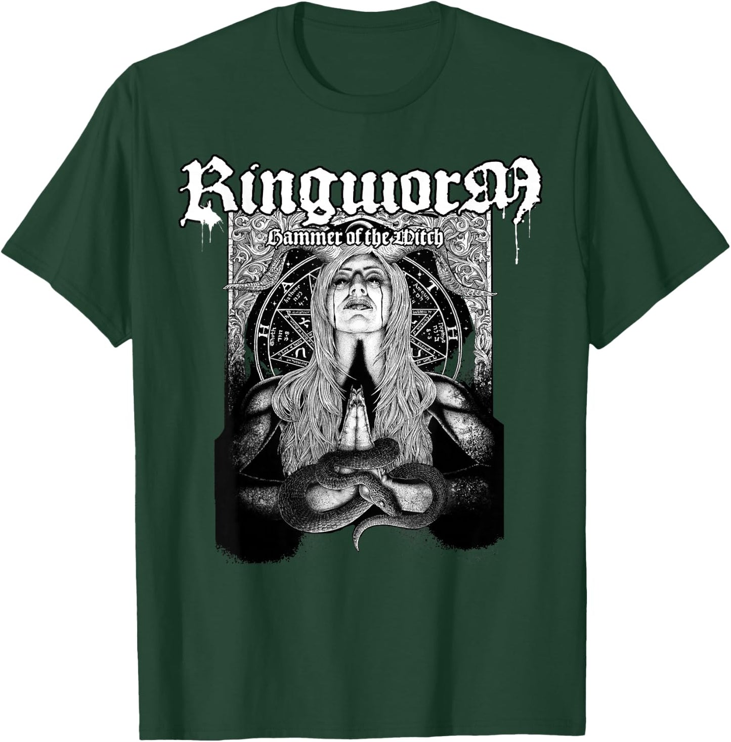 Ringworm - Hammer of the Witch - Official merchandise T-Shirt - T-Shirt | Forest