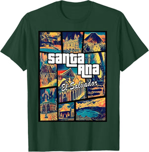 Santa Ana El Salvador Proud Santaneco T-Shirt - T-Shirt | Forest