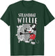 Disney Steamboat Willie Mickey Vintage Big Chest Poster T-Shirt - T-Shirt | Forest