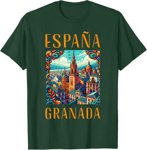 España Granada Trip and Spain Holiday T-Shirt - T-Shirt | Forest