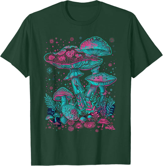Shroom Mycology Fungi Foraging Hippie T-Shirt - T-Shirt | Forest