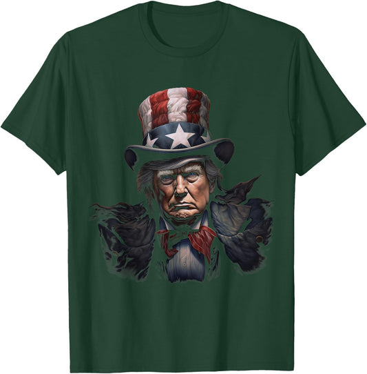 Trump Uncle Sam T-Shirt - T-Shirt | Forest