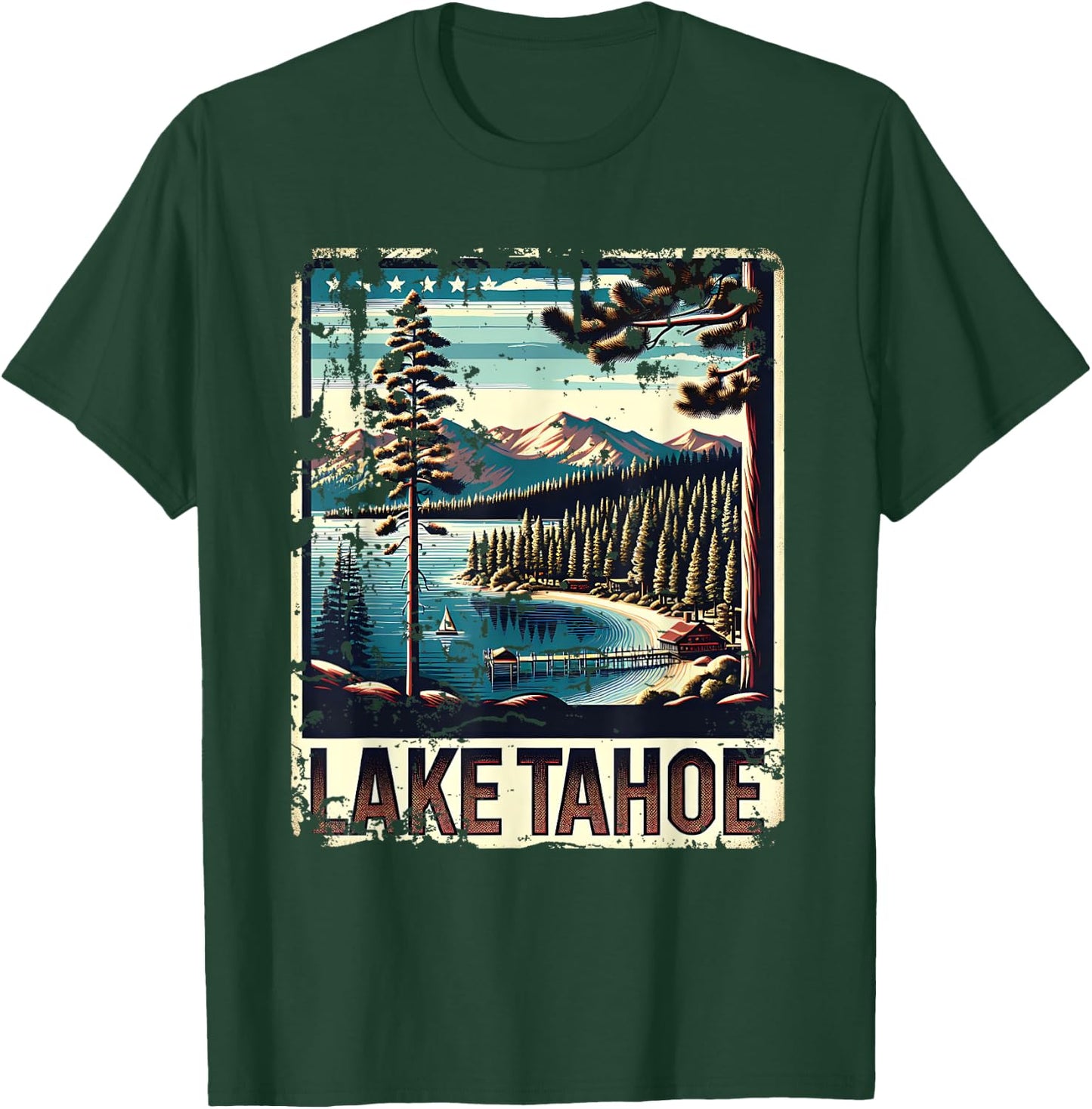Lake Tahoe T-Shirt - T-Shirt | Forest