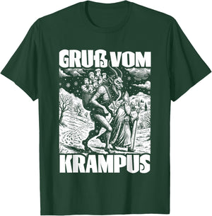 Kramperl Christmas Demon Ugly Christmas Gruß Vom Krampus T-Shirt - T-Shirt | Forest
