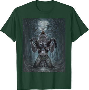 Werewolf Ripping Off Meme T-Shirt - T-Shirt | Forest