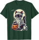 Black Cat Mummy Men Women Kids Halloween Funny Black Cat T-Shirt - T-Shirt | Forest