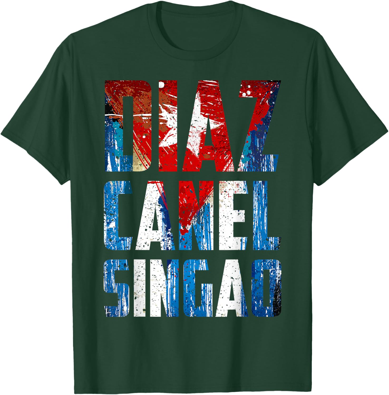 Diaz Canel Singao T-Shirt - T-Shirt | Forest