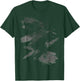 Black Art Design Graphic T-Shirt - T-Shirt | Forest