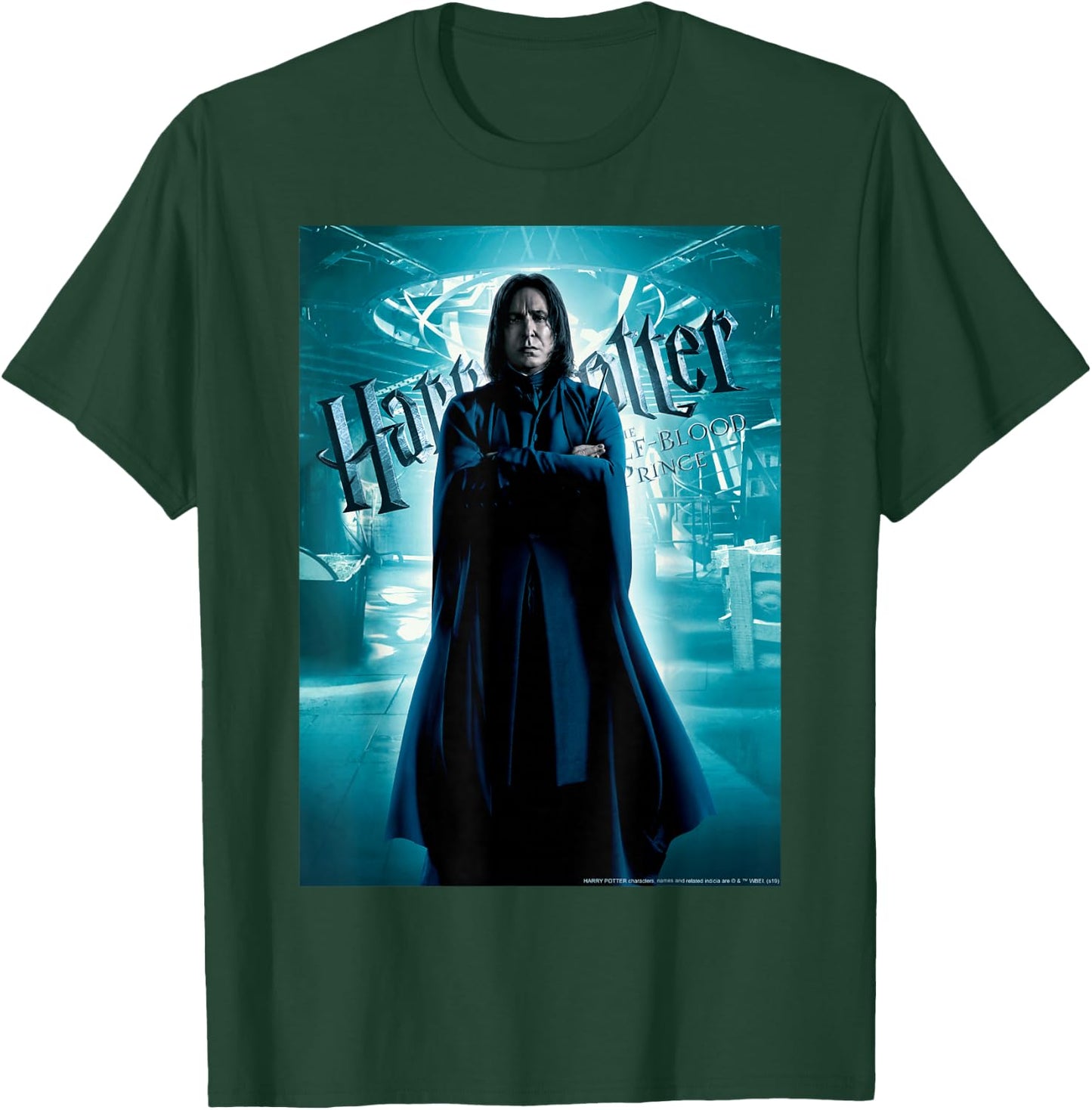 Harry Potter Half-Blood Prince Snape Character Poster T-Shirt - T-Shirt | Forest