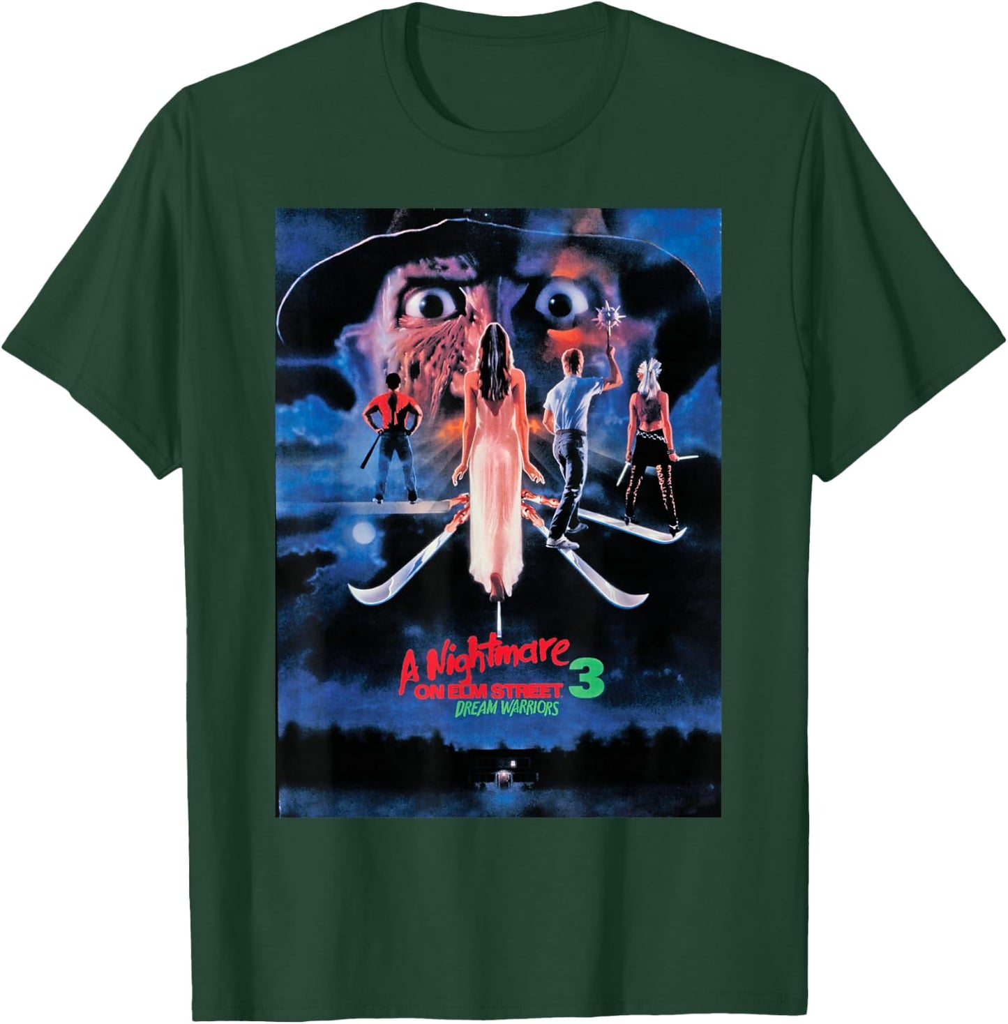 A Nightmare On Elm Street 3 Dream Warriors Poster T-Shirt - T-Shirt | Forest