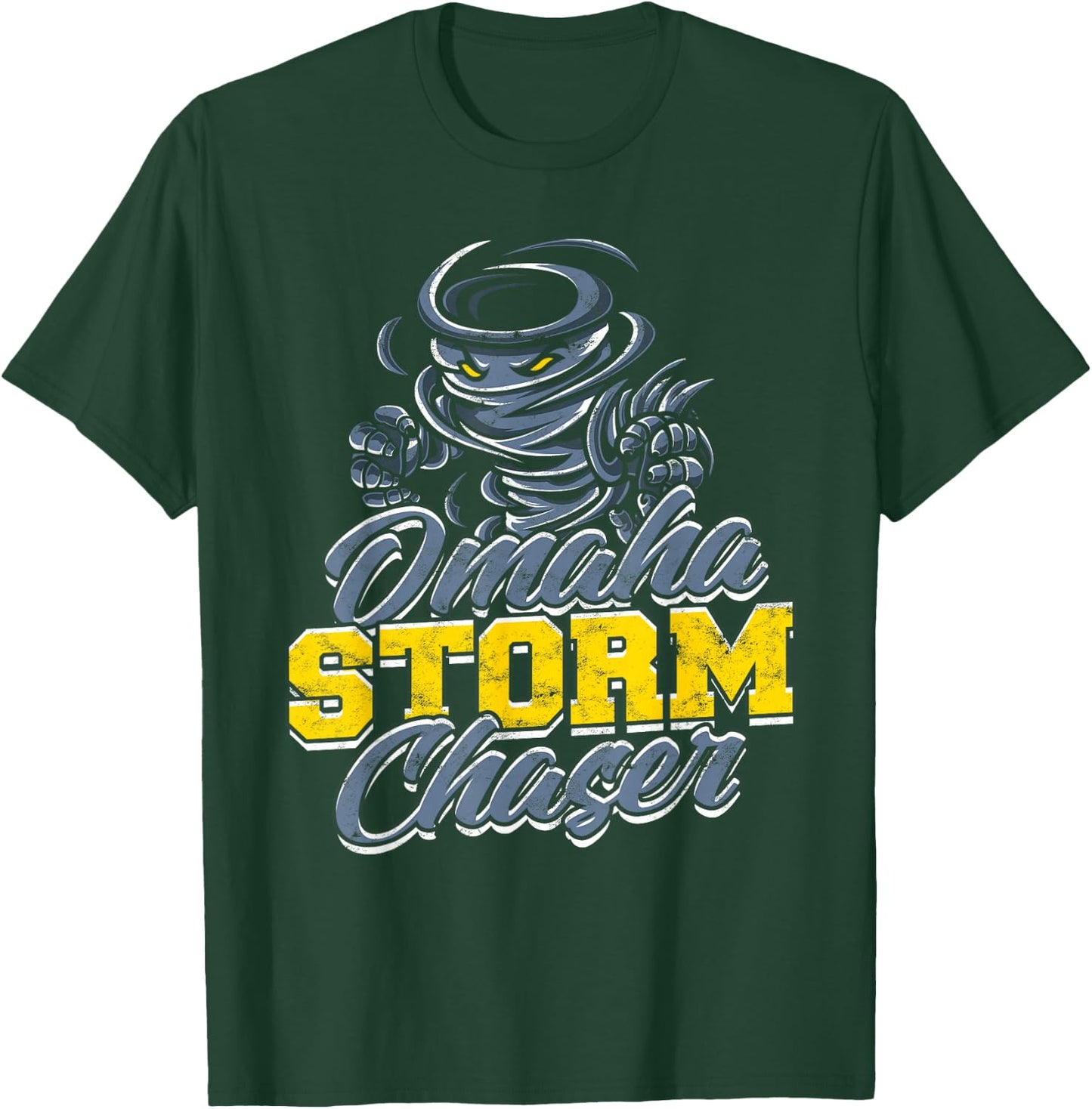 Storm Chasing Omaha Storm Chaser T-Shirt - T-Shirt | Forest