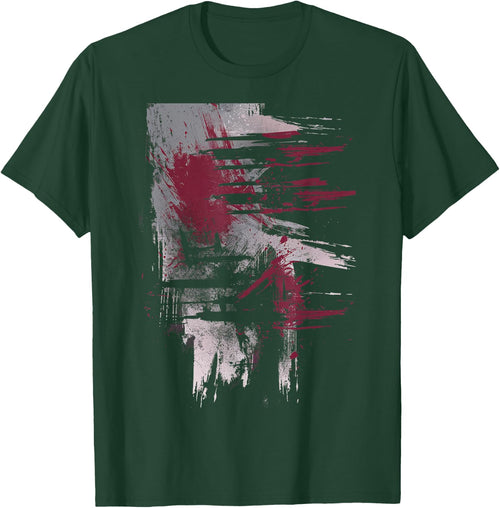 Grunge Black and Red Artistic Design
