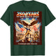 Retro Funny Poster Style United States 250 Anniversary T-Shirt - T-Shirt | Forest