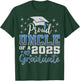 Super Proud Uncle of 2025 Graduate Awesome Family College T-Shirt - T-Shirt | Forest