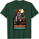Krampus – Run! Hide! Survive! Retro Poster T-Shirt - T-Shirt | Forest