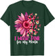 I Wear Pink For My Mema Sunflower Breast Cancer Awareness T-Shirt - T-Shirt | Forest