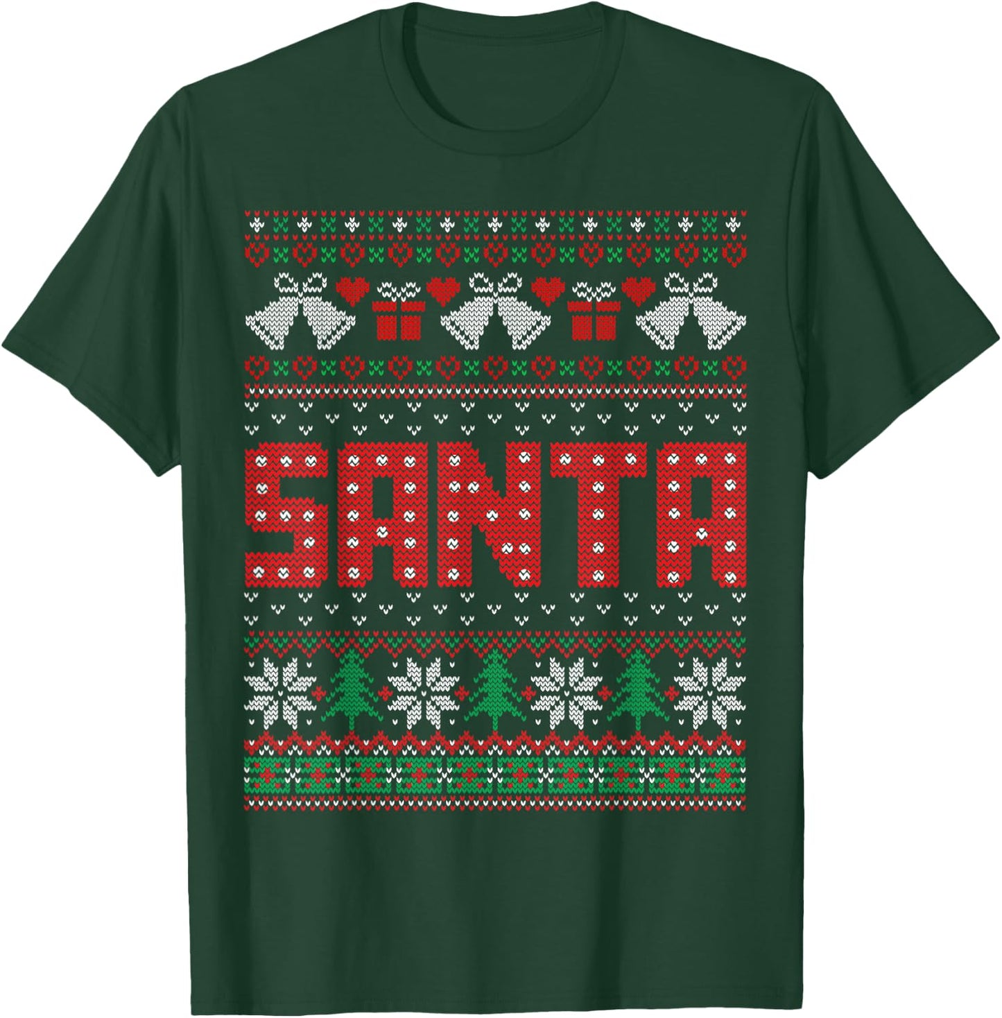 I'm So Good Santa Came Twice - Santa Matching Couple Xmas T-Shirt - T-Shirt | Forest